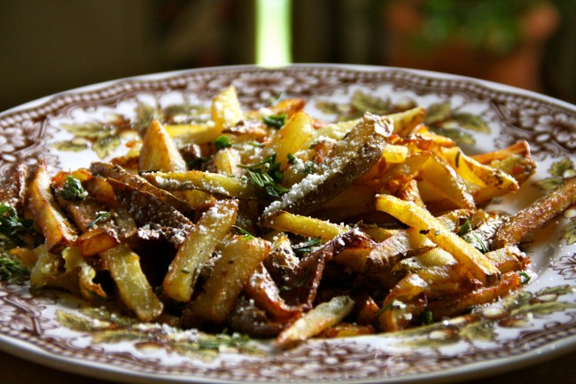 Rosemary Parmesan French Fries