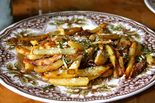 Rosemary Parmesan French Fries