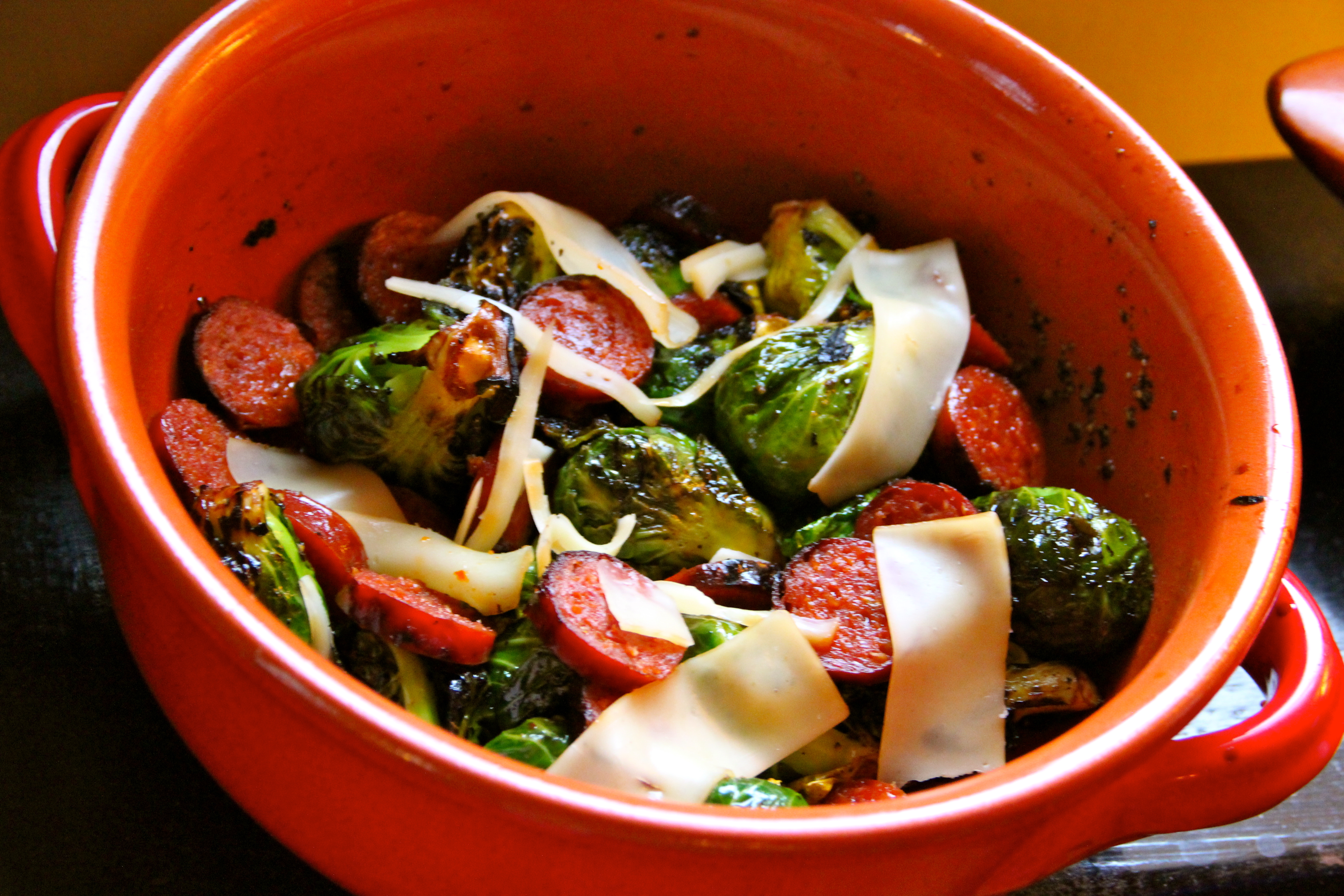 Marinated Grilled Brussels Sprouts