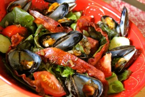 Salade Moules
