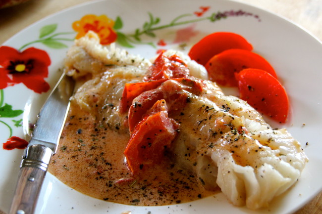 Poisson Tomate Crème