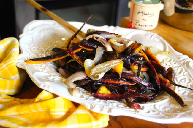 Roasted Carrots and Beets